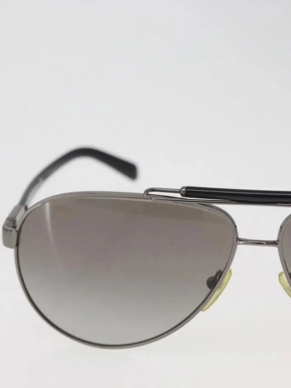 PRADA Sunglasses plastic Black Auth